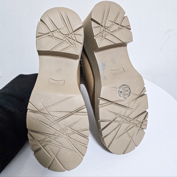 Camper Milah beige Chelsea leather boots size 38 - Picture 7 of 11